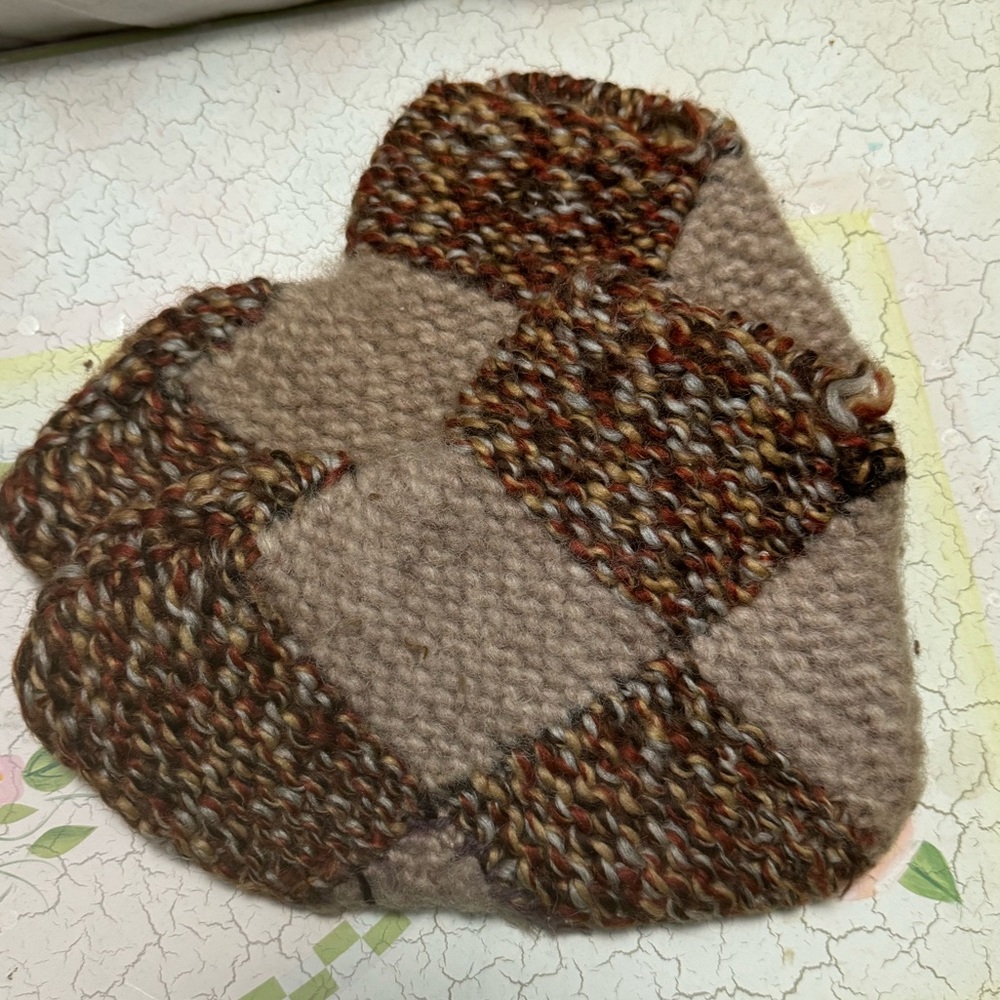 House Slippers Hand knit Handmade